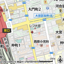 三菱ＵＦＪ銀行蓮田支店 ＡＴＭ周辺の地図
