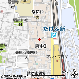岡本酒店周辺の地図