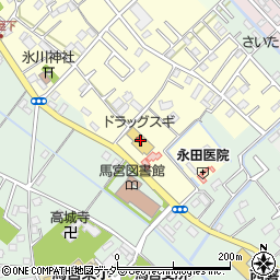 ドラッグスギ土屋店周辺の地図