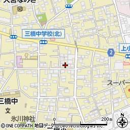 埼玉県さいたま市大宮区三橋1丁目1420-1周辺の地図
