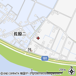 千葉県香取市篠原ロ374周辺の地図