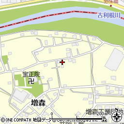 埼玉県越谷市増森1624周辺の地図