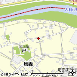 埼玉県越谷市増森1675周辺の地図