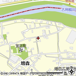 埼玉県越谷市増森1625周辺の地図
