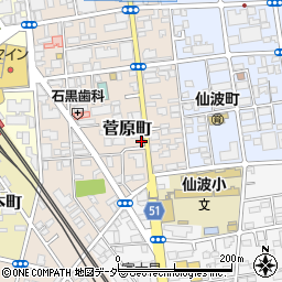 埼玉県川越市菅原町9-5周辺の地図