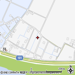 千葉県香取市篠原ロ389周辺の地図