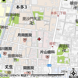 福井県越前市桂町7-8周辺の地図