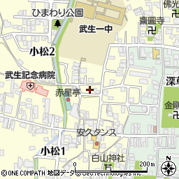 福井県越前市小松2丁目8周辺の地図