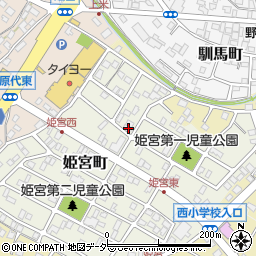 茨城県龍ケ崎市姫宮町229周辺の地図