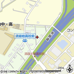 千葉県柏市十余二572-282周辺の地図