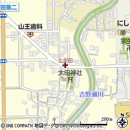 上太田周辺の地図