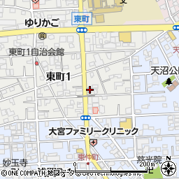 株式会社東洋堂　大宮店周辺の地図