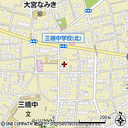 埼玉県さいたま市大宮区三橋1丁目1355周辺の地図