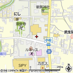 ＤＣＭ武生店駐車場周辺の地図