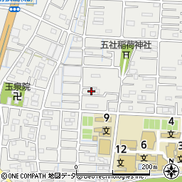 埼玉県越谷市南荻島3742周辺の地図