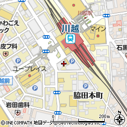 TCB東京中央美容外科　川越院周辺の地図