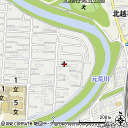 埼玉県越谷市南荻島3253周辺の地図