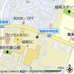 筑波銀行城南ショッピングセンター ＡＴＭ周辺の地図