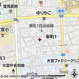 ＮＰＣ２４Ｈ大宮東町第２パーキング周辺の地図