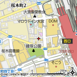 東京油組総本店 大宮組周辺の地図