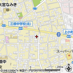 埼玉県さいたま市大宮区三橋1丁目1423周辺の地図