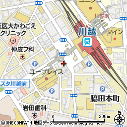 株式会社住研川越周辺の地図