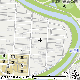 埼玉県越谷市南荻島3287周辺の地図