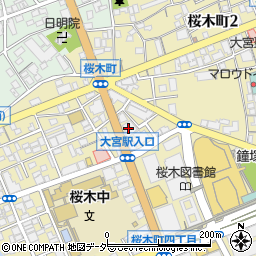 大栄不動産株式会社　大宮支店周辺の地図