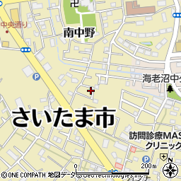 埼玉県さいたま市見沼区南中野3019-24周辺の地図