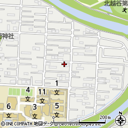 埼玉県越谷市南荻島3356周辺の地図