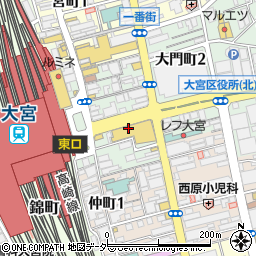 喫茶トリコロール 高島屋 大宮店周辺の地図