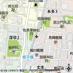 斉藤荒捲工場周辺の地図