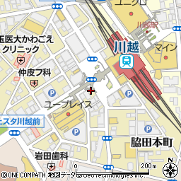 三光建設株式会社　川越西口支店周辺の地図