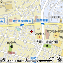 茨城県龍ケ崎市2832周辺の地図