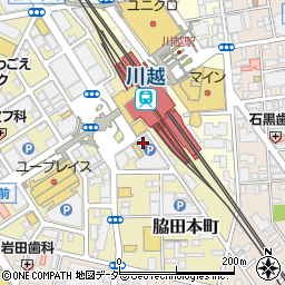 みすず学苑　川越校周辺の地図