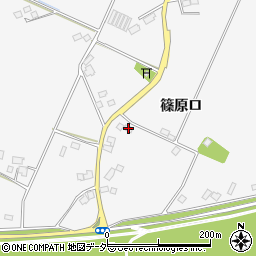 千葉県香取市篠原ロ329周辺の地図