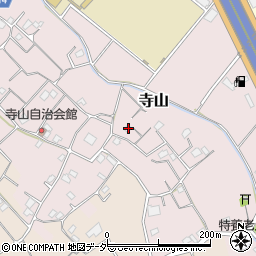 埼玉県さいたま市緑区寺山995周辺の地図