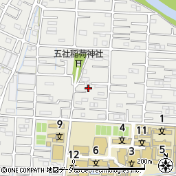 埼玉県越谷市南荻島3591周辺の地図