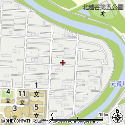 埼玉県越谷市南荻島3312周辺の地図