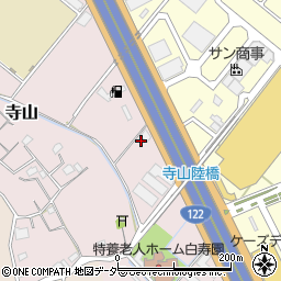 埼玉県さいたま市緑区寺山208-1周辺の地図