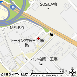 千葉県柏市青田新田飛地251-1周辺の地図