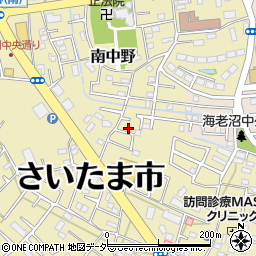 埼玉県さいたま市見沼区南中野3019-21周辺の地図