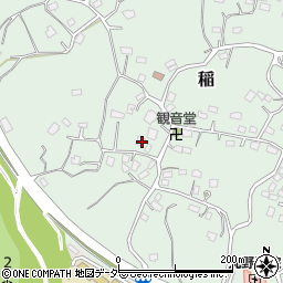 茨城県取手市稲1147周辺の地図
