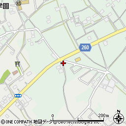 埼玉県川越市的場190周辺の地図