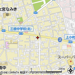 埼玉県さいたま市大宮区三橋1丁目1429-2周辺の地図