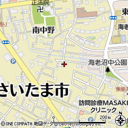 埼玉県さいたま市見沼区南中野3014周辺の地図