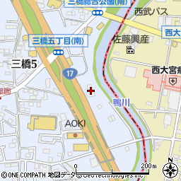 株式会社ナッツＲＶ　埼玉店周辺の地図