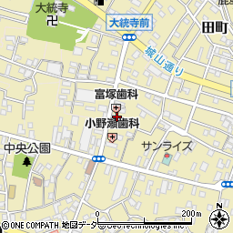 伊勢屋餅菓子店周辺の地図