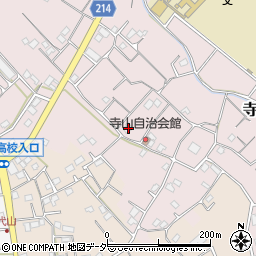 埼玉県さいたま市緑区寺山923-2周辺の地図