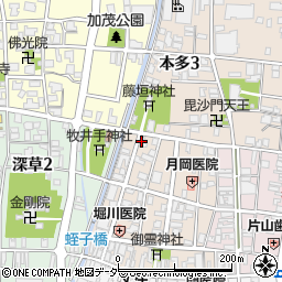 ますや呉服店周辺の地図